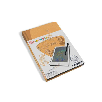 KIDYWOLF - KIDYDRAW LCD TRACING BOOK - ANIMALS - Toyworld Frankston