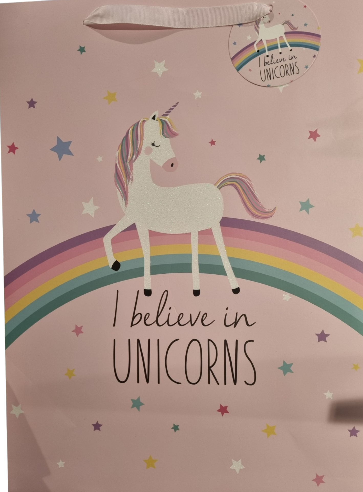 GIFT BAG SMALL - UNICORNS 38469 - I BELIEVE IN UNICORNS