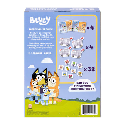 BLUEY SHOPPING LIST GAME