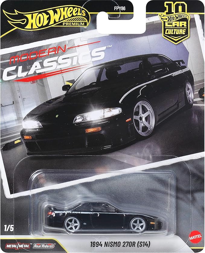 HOT WHEELS PREMIUM MODERN CLASSICS - 1994 NISMO 270R (S14)