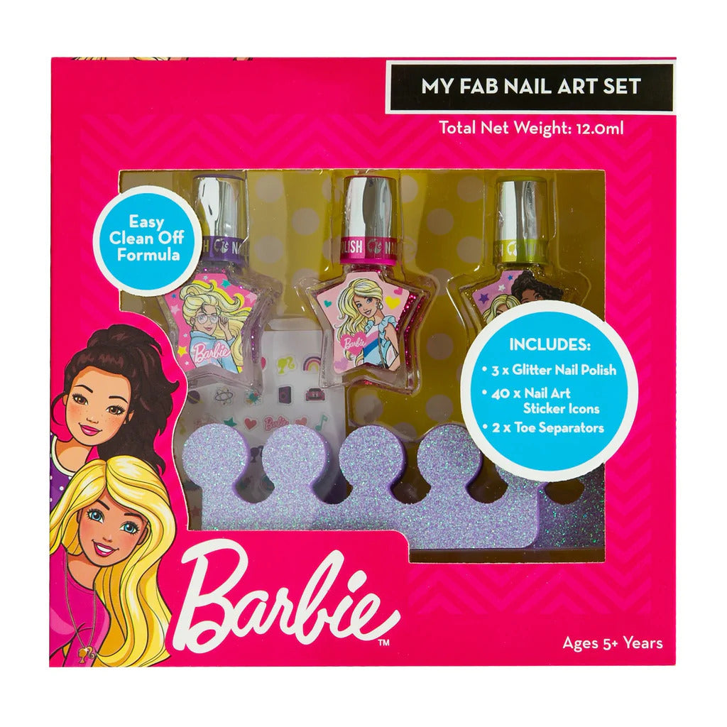 BARBIE - MY FAB NAIL ART SET