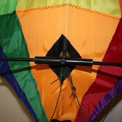 OCEAN BREEZE BLACK WIDOW STUNT KITE