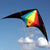 OCEAN BREEZE BLACK WIDOW STUNT KITE