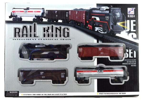 Rail King Set  - Battery operated 34cm