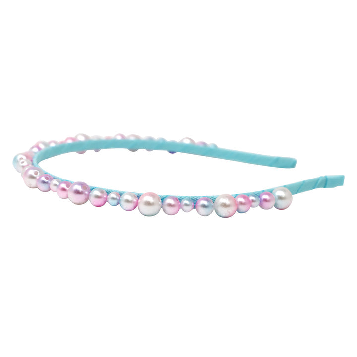 PINK POPPY - SHIMMERING MERMAID PEARL HEADBAND