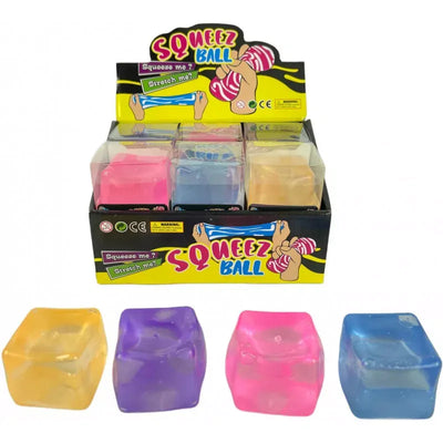 SQUISHY TRANSLUCENT CUBE ASSORTMENT