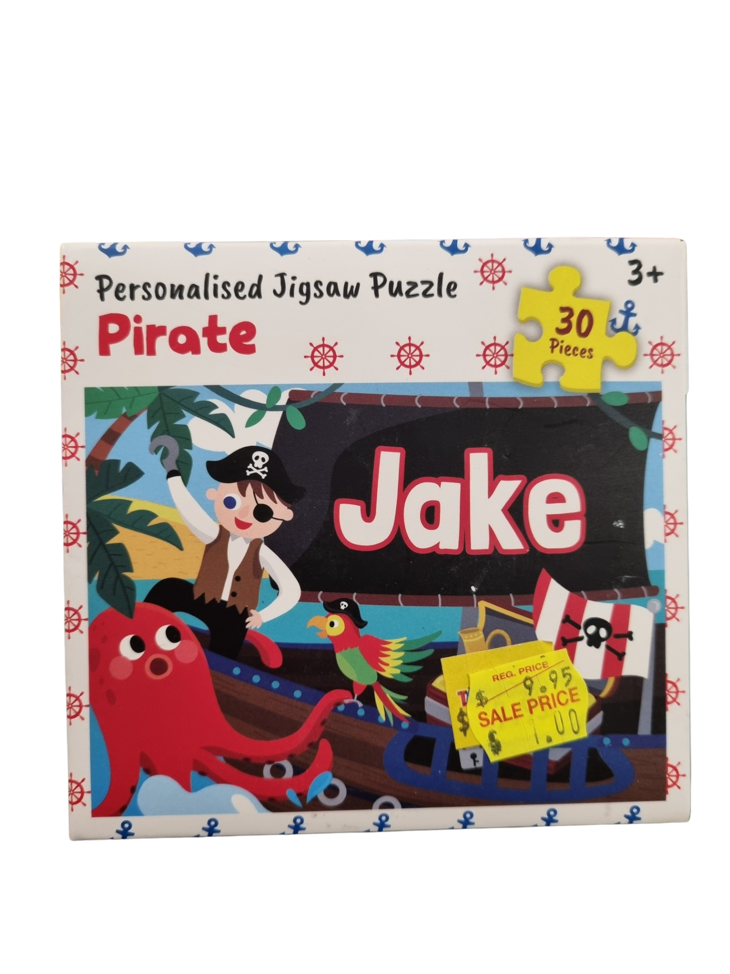 PERSONALISED JIGSAW PUZZLE - PIRATE JAKE