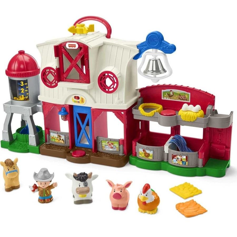 FISHER AND PRICE LITTLE PEOPLE CARING FUN ANIMAL FARM
