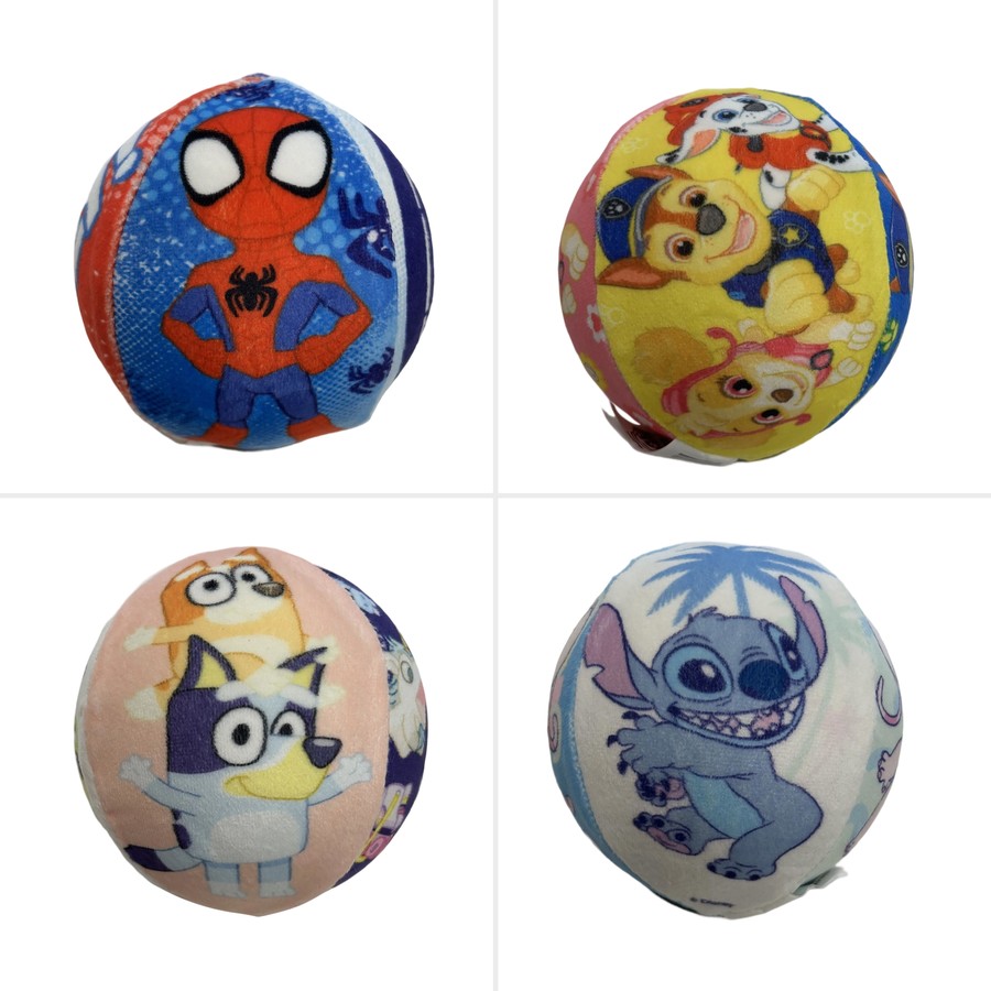 LICENSED 10CM SILENT BALL ASSORTMENT - Toyworld Frankston