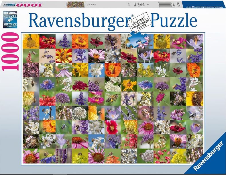 RAVENSBURGER 173860 99 BEES 1000 PIECE PUZZLE