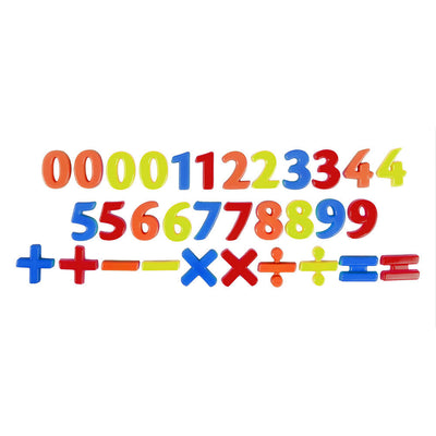 MAGNETIC NUMBERS AND SIGNS 32 PIECES - Toyworld Frankston