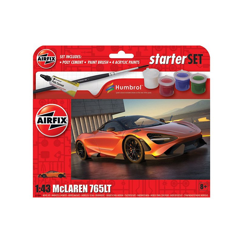 AIRFIX 1:43 MCLAREN 765LT - Toyworld Frankston