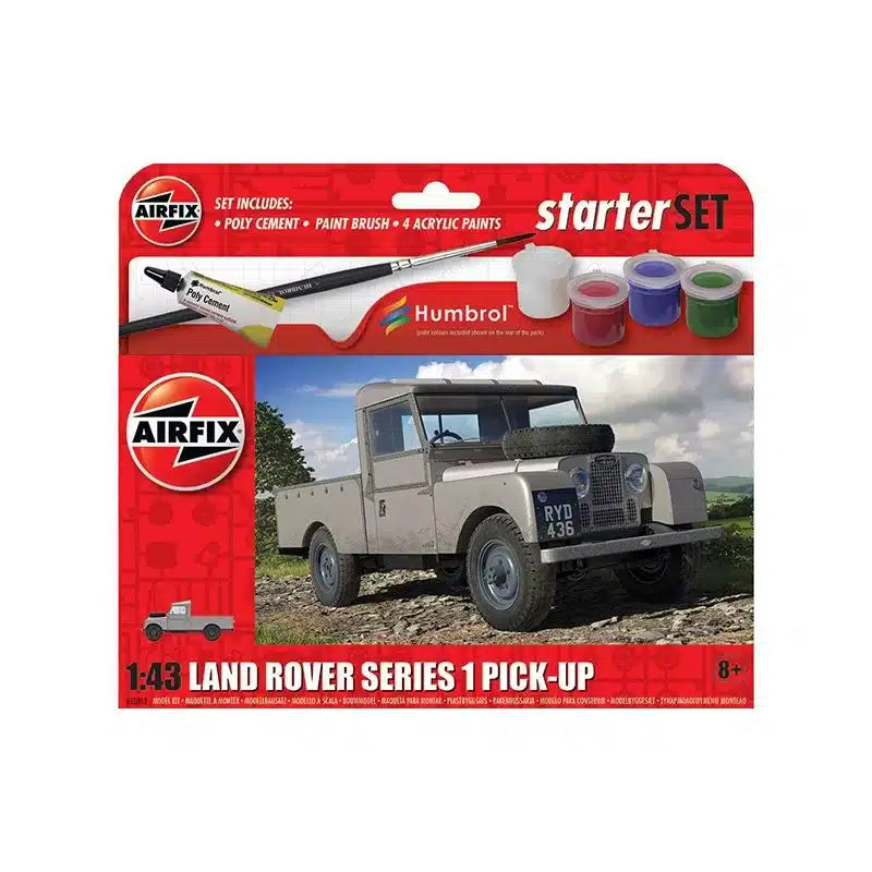 AIRFIX 1:43 LAND ROVER SERIES 1 PICK-UP - Toyworld Frankston