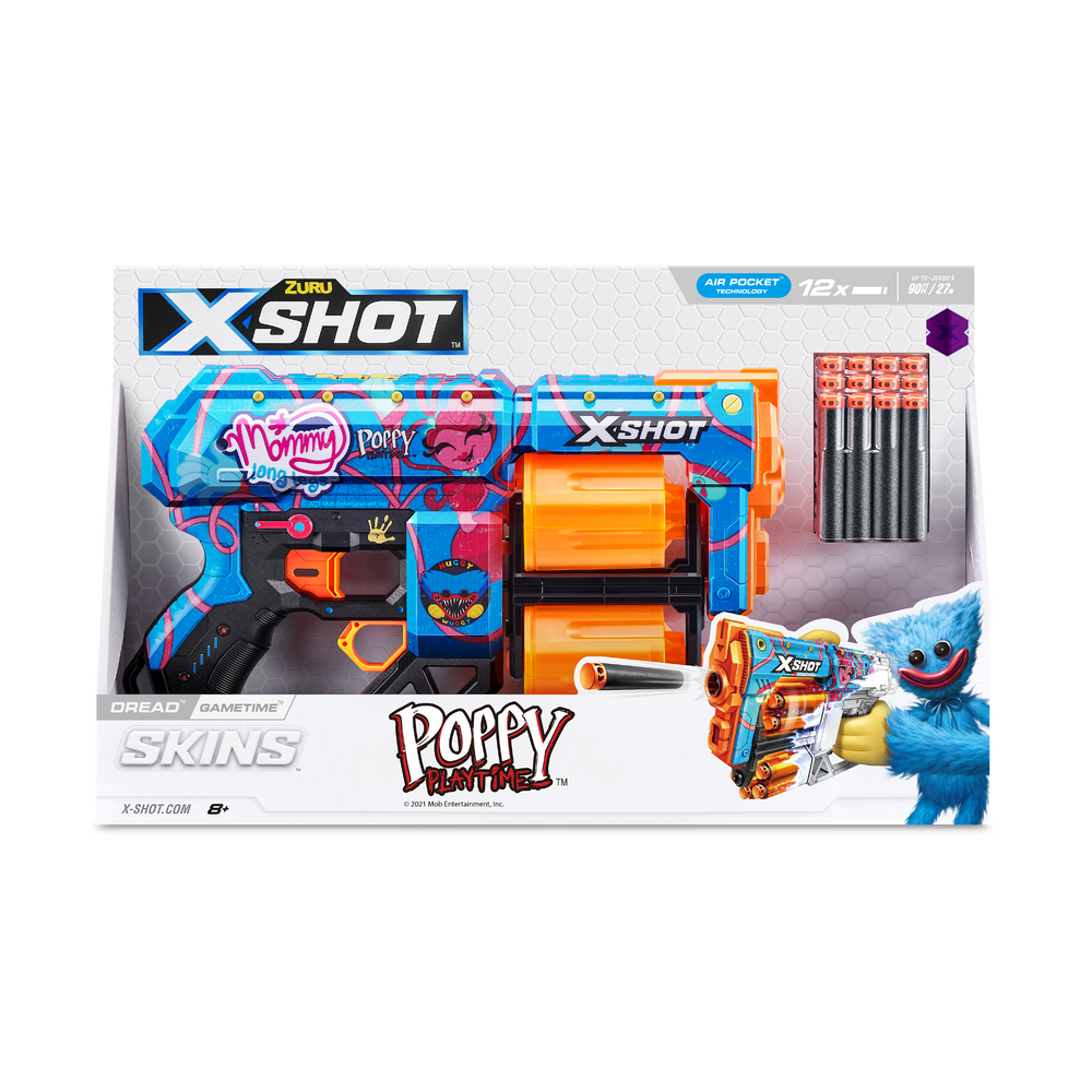 ZURU XSHOT - POPPY PLAYTIME VAR LONGLEGS - Toyworld Frankston