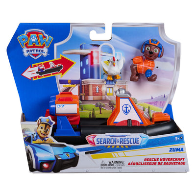 PAW PATROL SEARCH AND RESCUE - RESCUE HOVERCRAFT ZUMA - Toyworld Frankston