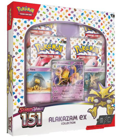 POKEMON TCG SCARLET AND VIOLET - 151 COLLECTION - ALAKAZAM EX - Toyworld Frankston