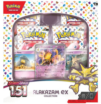 POKEMON TCG SCARLET AND VIOLET - 151 COLLECTION - ALAKAZAM EX - Toyworld Frankston