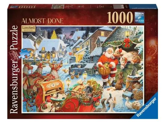 RAVENSBURGER 175475 ALMOST DONE 1000 PIECE PUZZLE