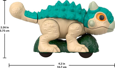 IMAGINEXT JURASSIC WORLD REBIRTH - DINO CHARGER ANKYLOSAURUS
