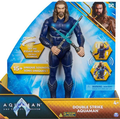 DC AQUAMAN 12" FEATURE FIGURE - Toyworld Frankston