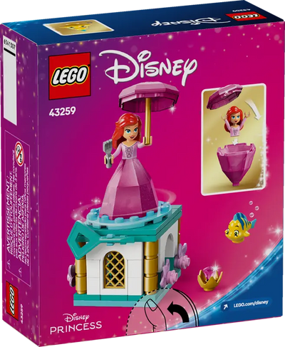 LEGO DISNEY 43259 TWIRLING ARIEL