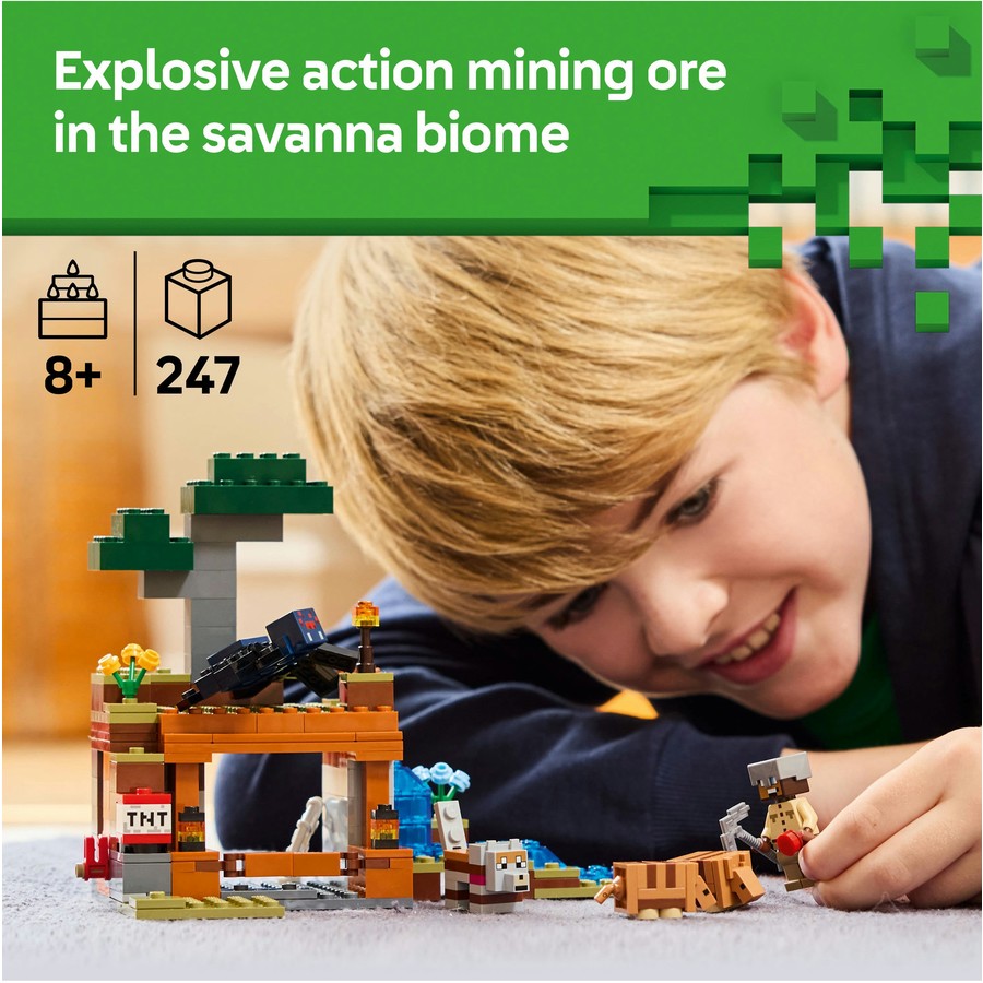 LEGO MINECRAFT 21269 THE ARMADILLO MINE EXPEDITION