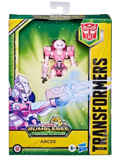 TRANSFORMERS CYBERVERSE ADVENTURES DELUXE FIGURE - ARCEE - Toyworld Frankston
