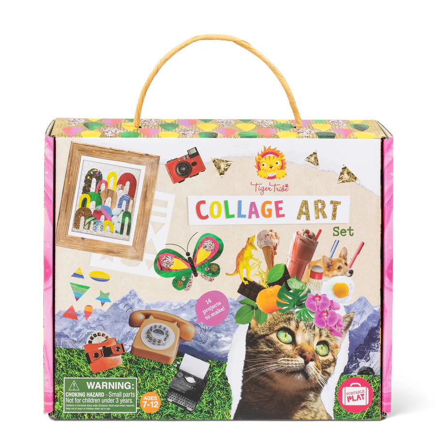 TIGER TRIBE COLLAGE ART SET - Toyworld Frankston