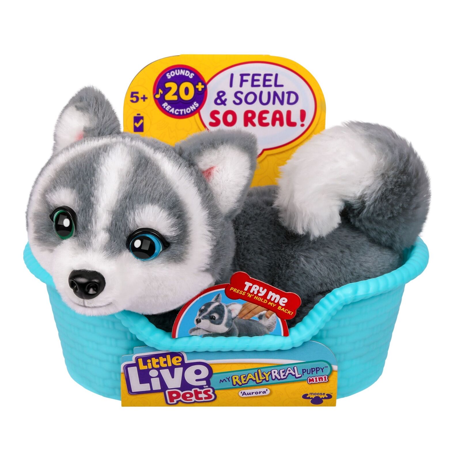LITTLE LIVE PETS - MY REALLY REAL PUPPY - AURORA