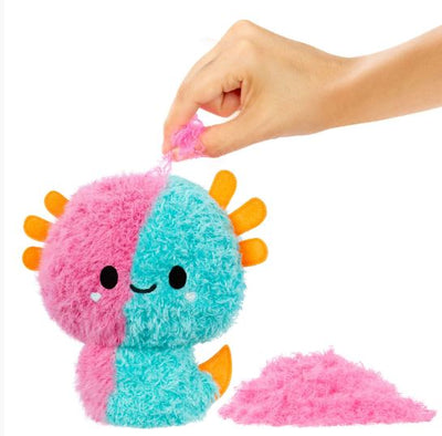 FLUFFIE STUFFIEZ SURPRISE REVEAL SMALL PLUSH - AXOLOTL - Toyworld Frankston
