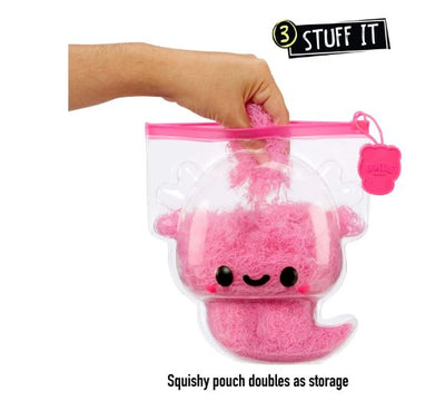 FLUFFIE STUFFIEZ SURPRISE REVEAL SMALL PLUSH - AXOLOTL - Toyworld Frankston