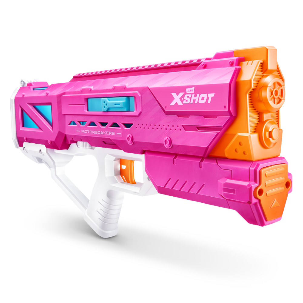 ZURU XSHOT FAST FILL MOTOR SOAKERS - HYDRA PULSE PINK - Toyworld Frankston