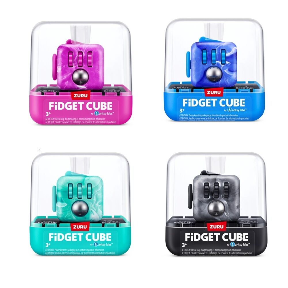 ZURU FIDGET CUBE MARBLE EFFECT ASSORTMENT - Toyworld Frankston