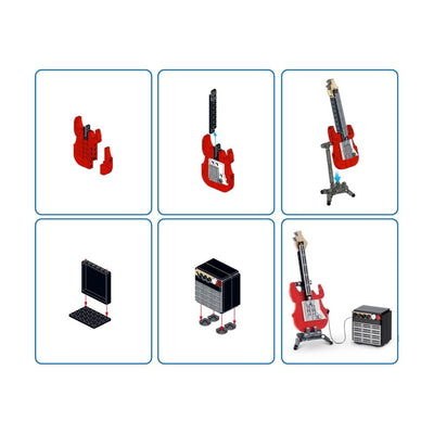 ZURU MAX PREMIUM - RETRO SERIES 2 - GUITAR AND AMP