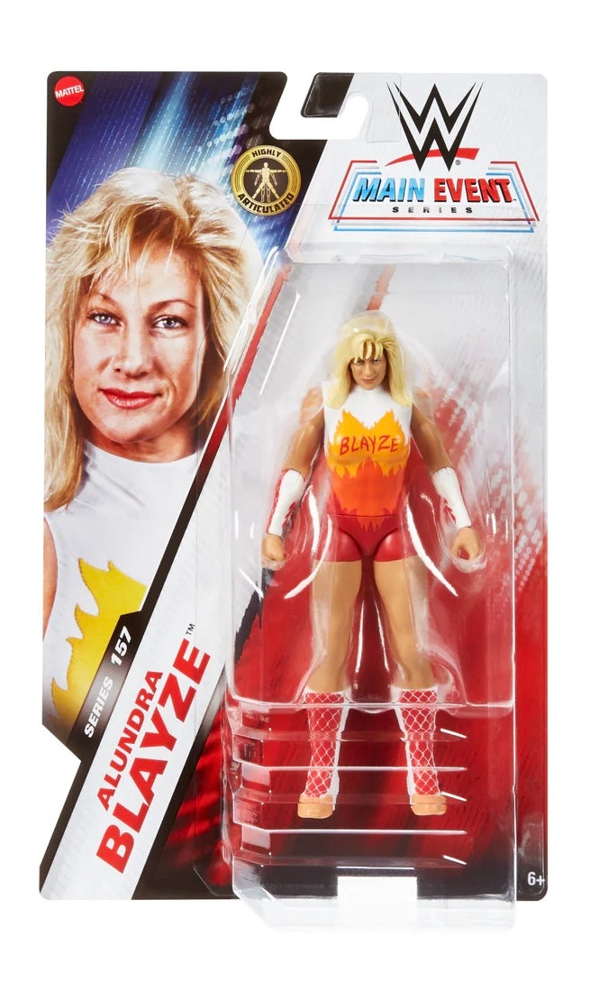 WWE BASIC FIGURE SERIES #157 ALUNDRA BLAYZE - Toyworld Frankston