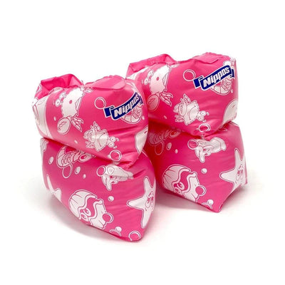 NIPPAS BY WAHU ARM BANDS PINK SMALL -  0-2 YEARS
