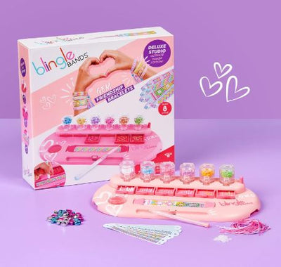 BLINGLE BANDS GEM FRIENDSHIP BRACELET MAKING STATION - Toyworld Frankston