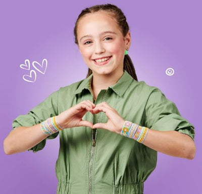 BLINGLE BANDS GEM FRIENDSHIP BRACELET MAKING STATION - Toyworld Frankston