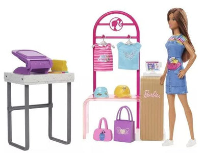 BARBIE YOU CAN BE ANYTHING -  MAKE AND SELL BOUTIQUE - Toyworld Frankston