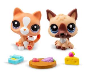 LITTLEST PET SHOP - BARK-CUTERIE PET PAIR - Toyworld Frankston