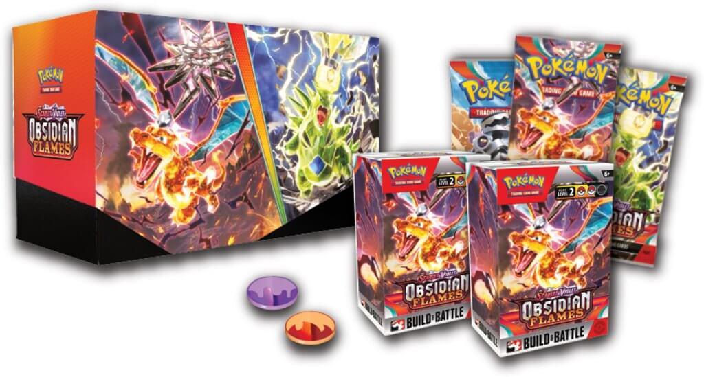 POKEMON TCG OBSIDIAN FLAMES - BUILD AND BATTLE STADIUM