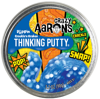 CRAZY AARON'S THINKING PUTTY CRACKLE'M KRAKEN - POPP'N