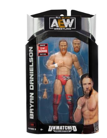 ALL ELITE WRESTLING UNMATCHED # 39 BRYAN DANIELSON ACTION FIGURE