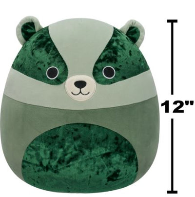 SQUISHMALLOWS - 12 INCH BEAUREGARD GREEN BADGER