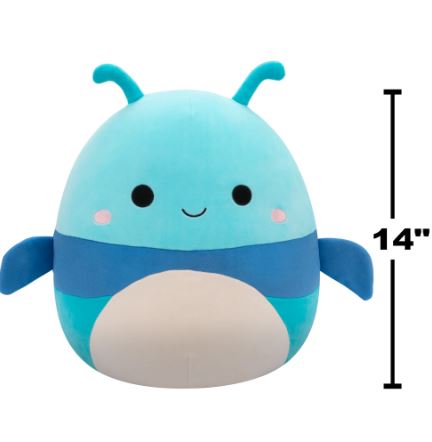 SQUISHMALLOWS - 14 INCH BENKAMIN THE BEETLE