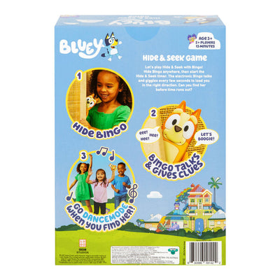 BLUEY - INTERACTIVE HIDE AND SEEK GAME - BINGO - Toyworld Frankston