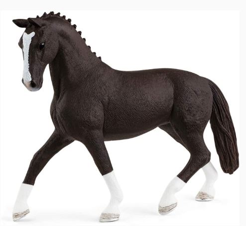 SCHLEICH - HANNOVERIAN MARE - BLACK - Toyworld Frankston