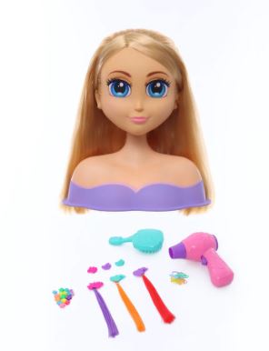 LITTLE BEBOPS STYLING HEAD BLONDE - Toyworld Frankston