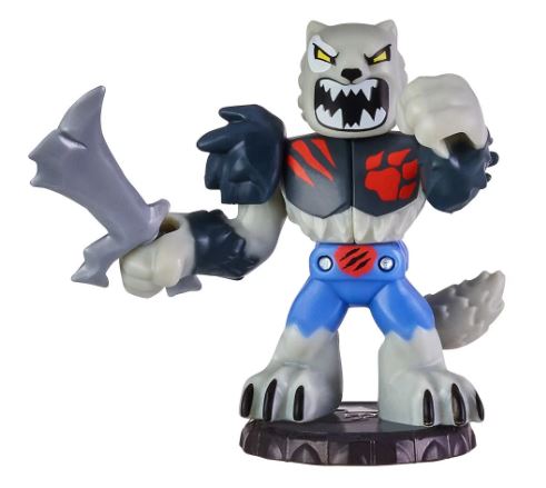 AKEDO BEAST STRIKE MINI BATTLING ACTION WARRIORS - BLOOD PAW - Toyworld Frankston