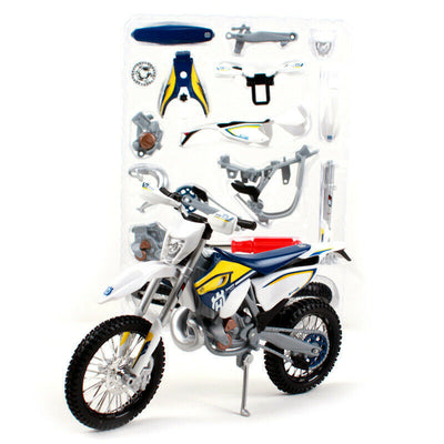 MAISTO MOTORCYCLES 1:12 ASSEMBLY LINE - HUSQVARNA FE 501